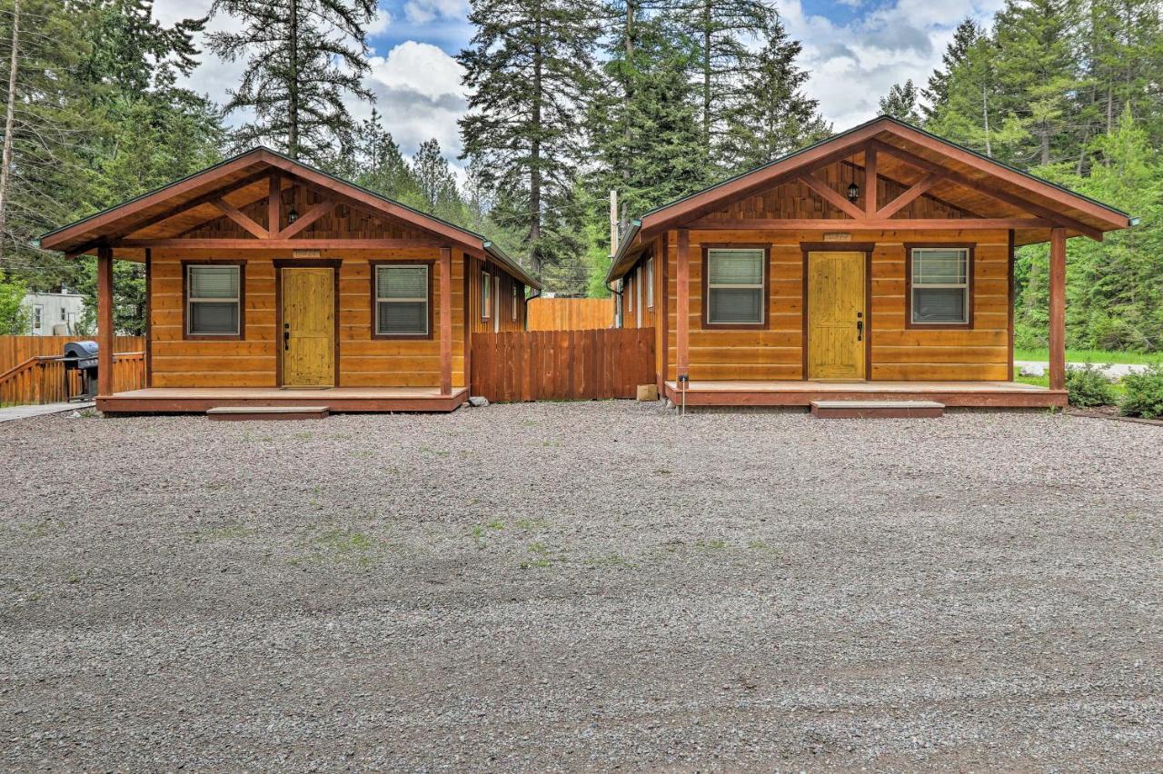 Hungry Horse Cabin Deck, Fire Pit, Near Glacier! Exterior foto